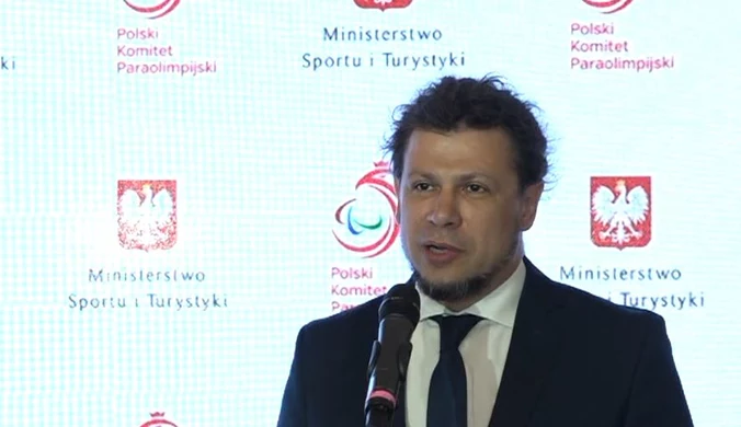 Łukasz Szeliga, szef Polskiego Komitetu Paraolimpijskiego o pomocy nie tylko ministerstwa. Wideo