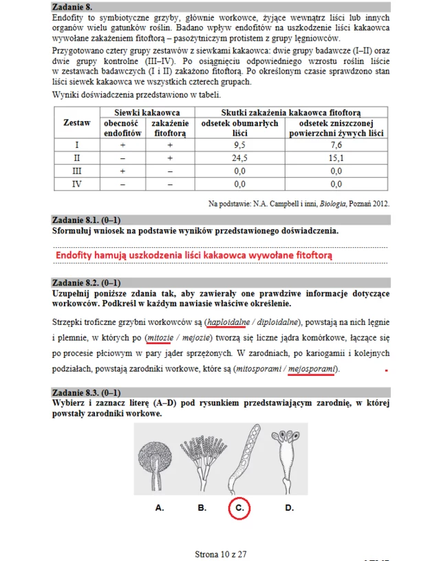 Matura 2019: Biologia Arkusz CKE I Odpowiedzi - Wydarzenia W INTERIA.PL