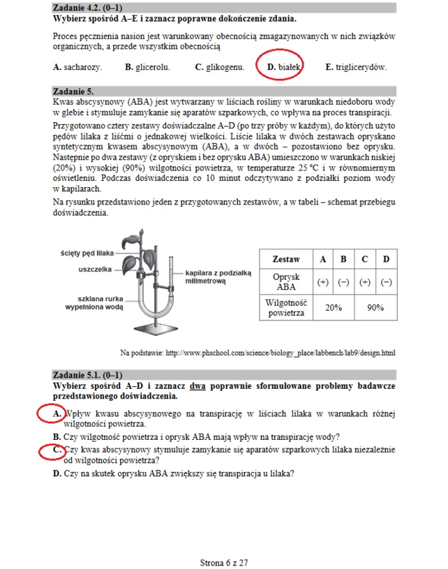 Matura 2019: Biologia Arkusz CKE I Odpowiedzi - Wydarzenia W INTERIA.PL