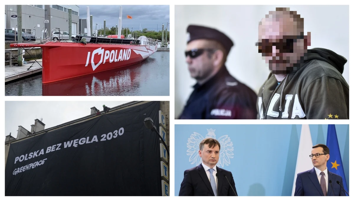 Jacht "I Love Poland" kupiony za 900 tysięcy euro przez Polską Fundację Narodową ma złamany maszt i uszkodzoną burtę - miał promować Polskę, a tymczasem cumuje w marinie w Stanach Zjednoczonych. Rząd przedstawił propozycje zmian w przepisach dotyczących pedofilii - za zbrodnie przeciwko dziecku ma grozić do 30 lat więzienia, a nawet dożywocie. Podwyższona ma też zostać granica wiekowa stosunku seksualnego. W Warszawie protestowało Greenpeace - czarne transparenty z napisem "Polska bez węgla 2030" zawisły na siedzibach Prawa i Sprawiedliwości oraz Platformy Obywatelskiej. Tym żyli ludzie we wtorek. Specjalnie dla Was zebraliśmy najważniejsze informacje.
