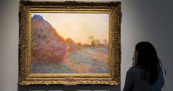 Za 110,7 mln dolarów sprzedano we wtorek w Nowym Jorku obraz francuskiego malarza Claude'a Moneta z cyklu "Meules" (Stogi). Według Sotheby's, organizatora aukcji, to rekordowa suma za dzieło tego artysty i w ogóle impresjonisty.