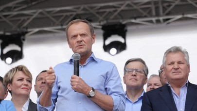 Marsz "Polska w Europie". Tusk:  Europa to zjednoczenie w różnorodności