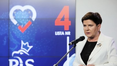 "Wyprowadziła pani unijne flagi z gabinetu, teraz startuje pani do PE". Beata Szydło odpowiada