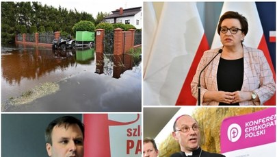 Alarmy powodziowe na południu Polski. Raport NIK ws. reformy edukacji [PODSUMOWANIE DNIA]