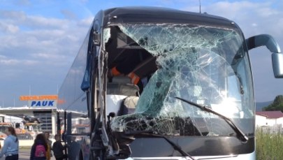 Wypadek polskiego autobusu z dziećmi w Austrii 