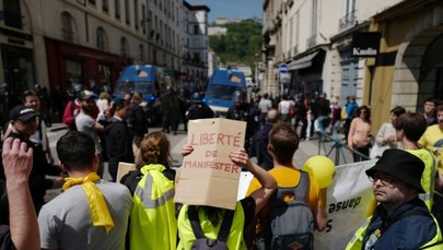 Media: Najmniej demonstrantów od początku akcji "żółtych kamizelek"