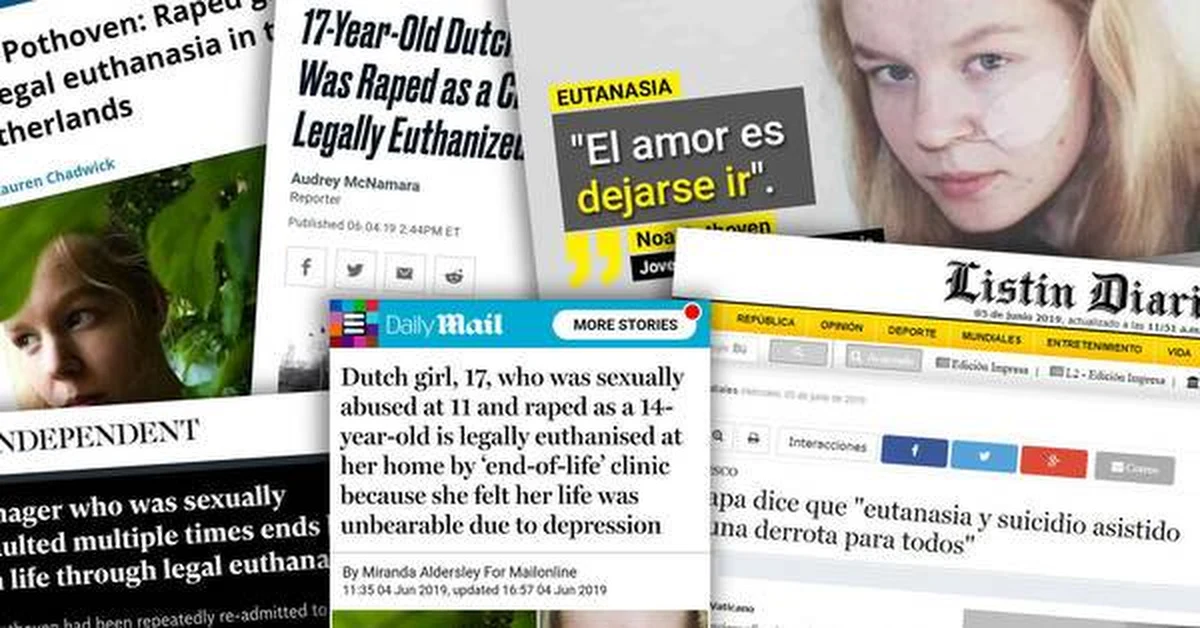 17-letnia Noa Pothoven po latach życia w depresji, samookaleczaniu i anoreksji zwróciła się do specjalistycznej kliniki po pomoc w odejściu, czyli o eutanazję. Zgody jej odmówiono. Wtedy zmagająca się z traumą, zgwałcona w dzieciństwie Noa zdecydowała, że zagłodzi się na śmierć. Ani rodzina, ani lekarze jej nie powstrzymali. 17-latka zmarła w niedzielę w swoim domu w Arnhem w Holandii. Dzień przed śmiercią opublikowała ostatni post na Instagramie. 