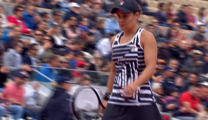 Roland Garros. Barty wygrywa z Anisimową w półfinale. Wideo