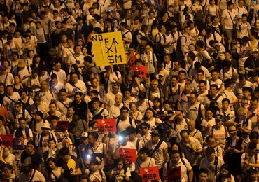 Olbrzymi protest w Hongkongu. "Nie dla ekstradycji do Chin"