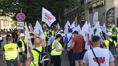 Górnicy z JSW protestowali w Warszawie. Prezes Ozon odwołany 