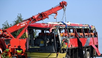 Wypadek ukraińskiego autobusu na Podkarpaciu. Jest wyrok dla kierowcy
