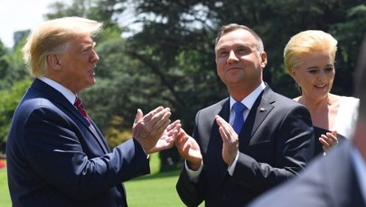 Trump po rozmowach z Dudą: Polska zadeklarowała gotowość zakupu 32 myśliwców F-35