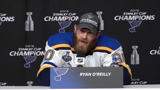 NHL. Ryan O'Reilly (MVP play-offów NHL) o zdobyciu Pucharu Stanleya i indywidualnej nagrody. Wideo