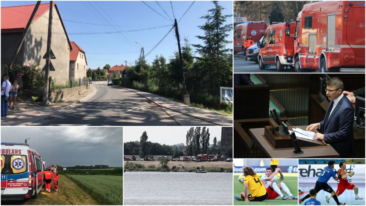 W niedzielę dowiedzieliśmy, że został zatrzymany mężczyzna, który jest podejrzewany o zabójstwo 10-letniej Kristiny. Ciało dziewczynki zostało znalezione w czwartek w lesie nieopodal Morwin, gdzie mieszkała. Weekend przyniósł wiele tragicznych informacji. Na Dolnym Śląsku samochód wjechał pod pociąg na niestrzeżonym przejeździe kolejowym. Zginęło pięć osób – pasażerowie i kierowca auta. Na pikniku lotniczym w Płocku samolot wykonujący akrobacje nad Wisłą wpadł do wody – pilot maszyny nie przeżył. Koszmarną podróż w sobotę mieli pasażerowie pociągu TLK Gwarek relacji Katowice – Słupsk. W nieklimatyzowanym składzie najpierw zmarł 75-letni pasażer. Potem pociąg przewożący około 400 pasażerów stanął w Rogoźnie z powodu awarii sieci. Pociąg miał w sumie ponad 8 godzin opóźnienia. Nad całym krajem przechodzą gwałtowne burze. Przy usuwaniu skutków nawałnic pracowało 4,5 tys. przedstawicieli służb. Tymczasem Ministerstwo Sprawiedliwości zapowiedziało złożenie pozwu przeciwko profesorom UJ. Ci opublikowali swoją opinię ws. noweli kodeksu karnego. Chodzi o stwierdzenie dot. rzekomego złagodzenia odpowiedzialność prezesów państwowych spółek za korupcję. Zebraliśmy dla Was najważniejsze wydarzenia weekendu!