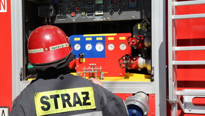 Pożar na poligonie w Drawsku Pomorskim. Żołnierze włączyli się w akcję gaśniczą