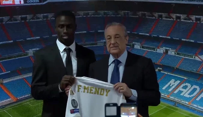Ferland Mendy zaprezentowany w Realu Madryt. Wideo