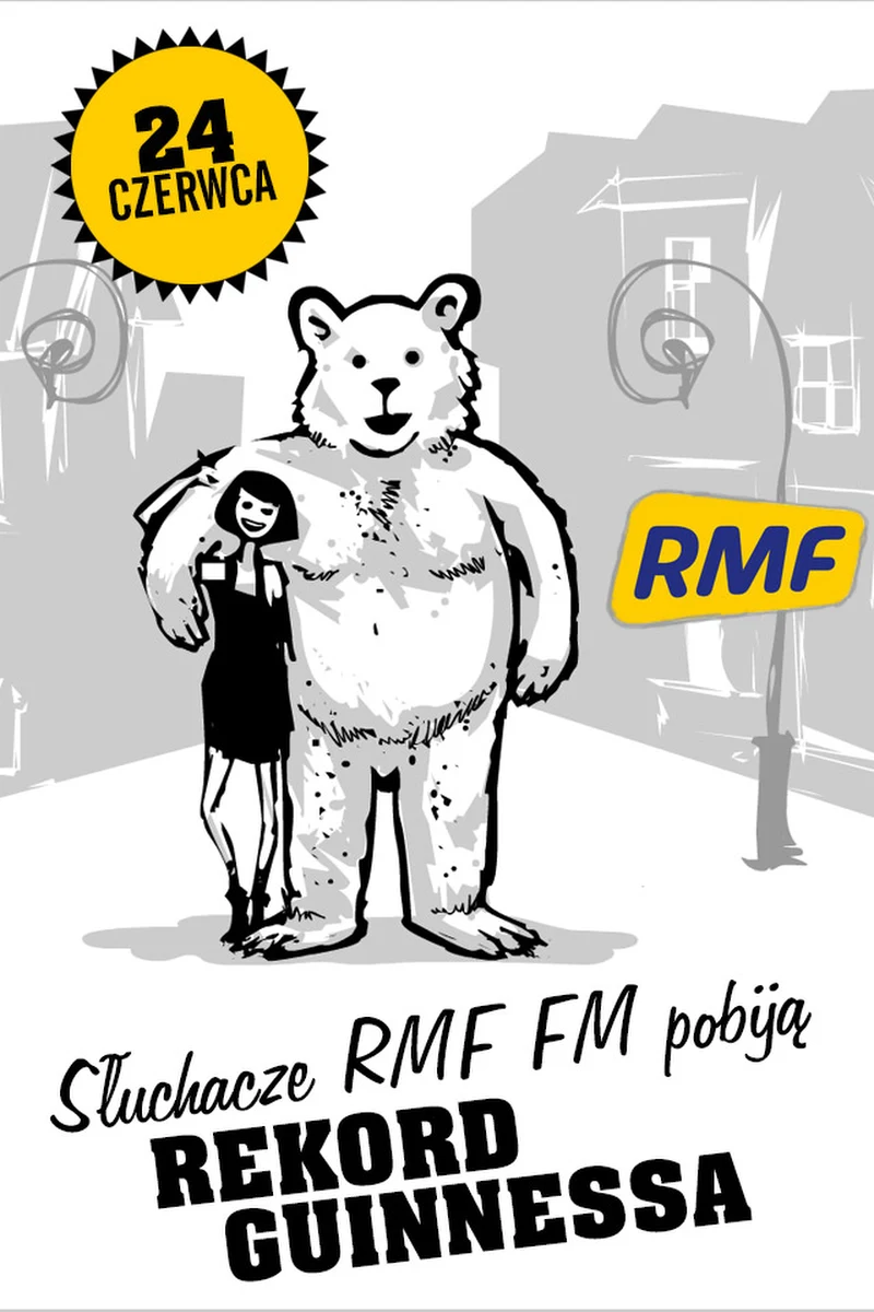 W poniedziałek będziemy świętować Dzień Przytulania! W jaki sposób? Razem z Wami, Słuchaczami RMF FM, chcemy pobić rekord Guinnessa w przytulaniu. Dołączcie do nas w Zakopanem! Będą z nami gwiazdy polskiej sceny muzycznej oraz słynny Biały Miś z Krupówek – nie może zabraknąć Was!