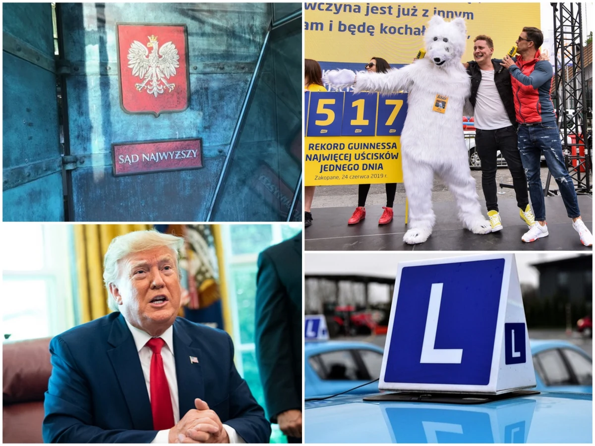 Poniedziałek przyniósł wiele istotnych informacji. Polska przegrała w Trybunale Sprawiedliwości UE najważniejszą sprawę dotyczącą reformy sądownictwa. Prezydent USA Donald Trump ogłosił, że jego kraj wprowadza nowy pakiet "surowych" sankcji przeciw Iranowi. Polski rząd zdecydował się na złagodzenie kontrowersyjnego przepisu kodeksu karnego o nieumyślnym spowodowaniu śmierci. W Rybniku doszło do tragicznego wypadku w czasie egzaminu na prawo jazdy - 35-letni egzaminator zginął na miejscu. Co jeszcze się wydarzyło? Przeczytajcie nasze podsumowanie. 
