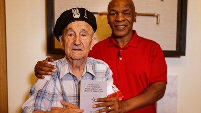 Mike Tyson spotkał się z powstańcem warszawskim. "Potężne przeżycie"