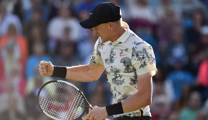 Turniej ATP w Eastbourne. Kyle Edmund uzupełnił stawkę półfinalistów