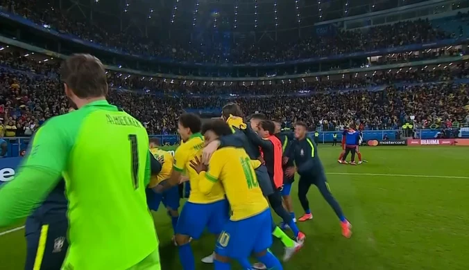 Copa America. Brazylia pokonuje Paragwaj w ćwierćfinale po rzutach karnych. Wideo