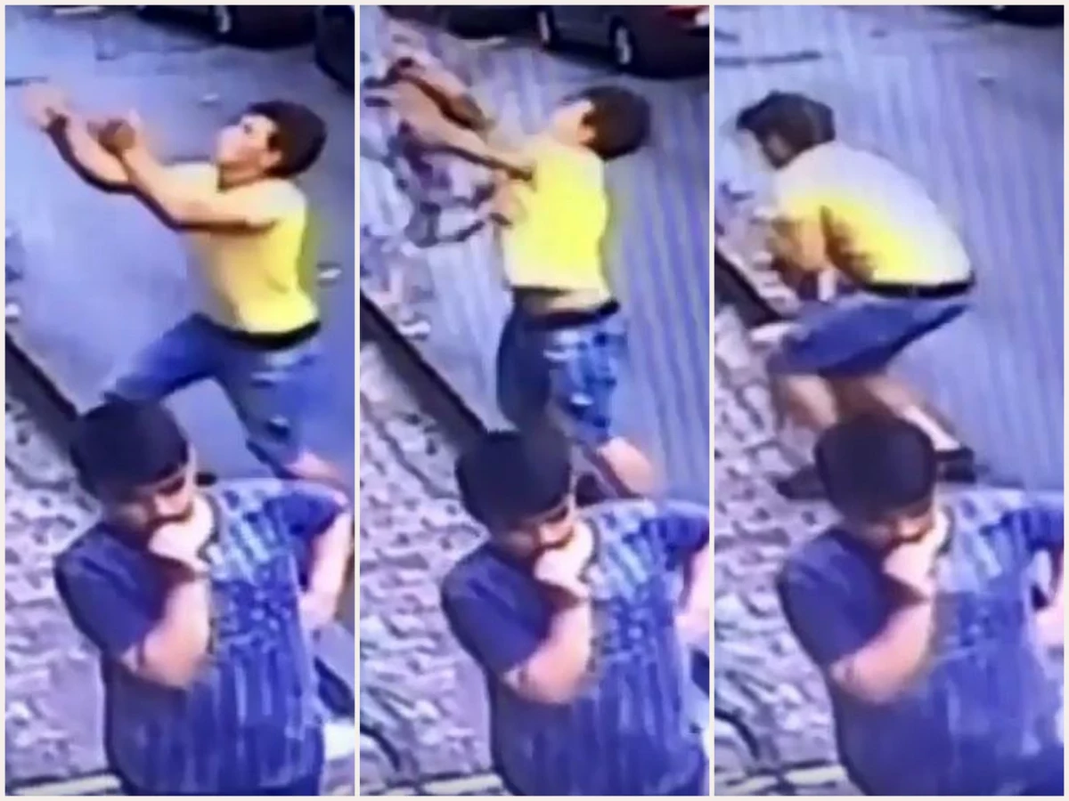 Hitem internetu jest film, na którym widać, jak nastoletni chłopak złapał dziecko spadające okna na drugim piętrze. Do tego incydentu doszło w Stambule w Turcji. Moment ten uchwyciła kamera miejskiego monitoringu.
