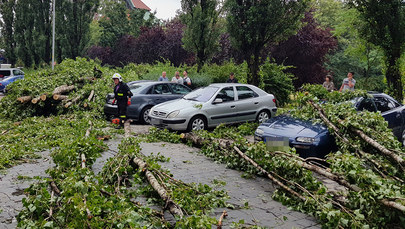 Załamanie pogody na południu Polski. Kilkaset interwencji strażaków