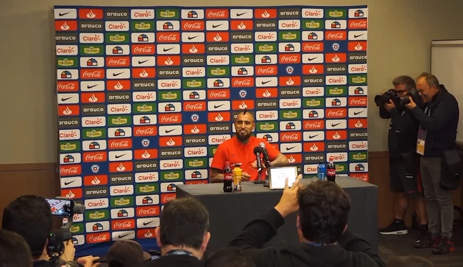 Copa America. Arturo Vidal: Reprezentacja narodowa jest teraz najważniejsza. Wideo