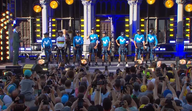 Prezentacja zespołów przed Tour de France. Wideo