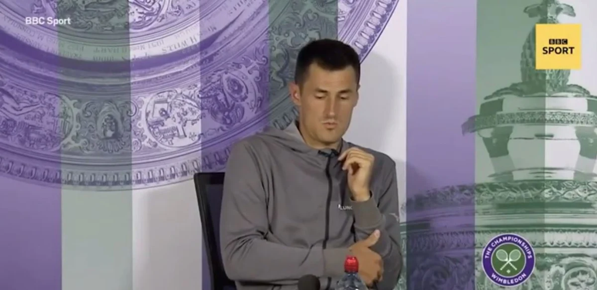 Rekordowe 45 tys. funtów kary za niesportowe zachowanie na korcie Wimbledonu. To reakcja organizatorów imprezy - na mecz - z udziałem australijskiego tenisisty Bernarda Tomica. 