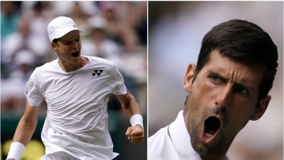 Postawił się wielkiemu Novakowi Djokoviciowi: Widowiskowy pojedynek Huberta Hurkacza na Wimbledonie!