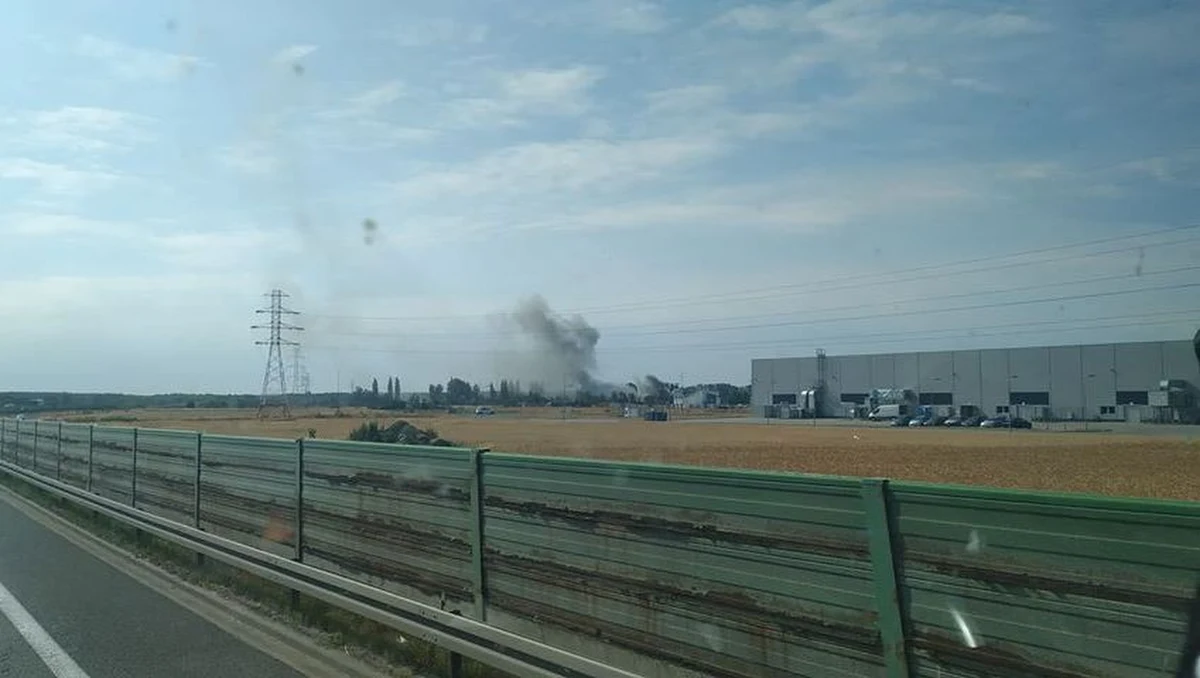 Trwa akcja ratunkowa strażaków na terenie zakładów drobiarskich w Opolu, gdzie wybuchł pożar. Jak informuje oficer dyżurny KW Państwowej Straży Pożarnej, nikt nie odniósł obrażeń.
