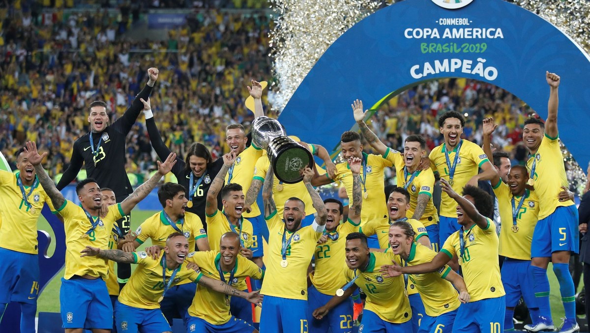Brazylia wygrała w Rio de Janeiro z Peru 3:1 (2:1) w finale i po raz dziewiąty w historii została piłkarskim mistrzem Ameryki Południowej.