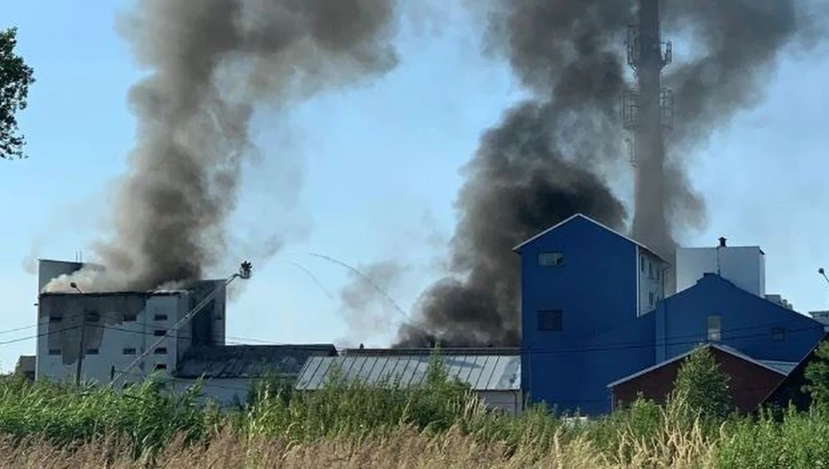 Czterech mężczyzn, podejrzanych o podpalenie w ubiegłym tygodniu odpadów w hali na terenie dawnej cukrowni w Chybiu, zatrzymała cieszyńska policja. Jak poinformował jej rzecznik asp. Krzysztof Pawlik: "54-letni mężczyzna i jego trzej pracownicy odpowiedzą za spowodowanie katastrofy zagrażającej życiu i zdrowiu oraz mieniu w wielkich rozmiarach".