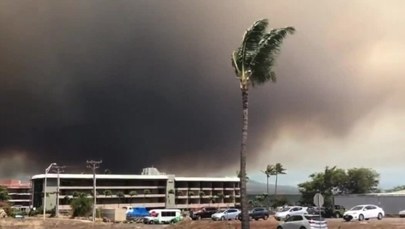 Hawaje: Potężny pożary na wyspie Maui