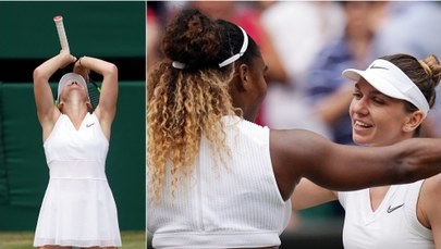 Simona Halep triumfuje w Wimbledonie! Pokonała Serenę Williams