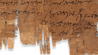 Najstarszy na świecie list pisany ręką chrześcijanina. "Prześlij mi sos rybny"