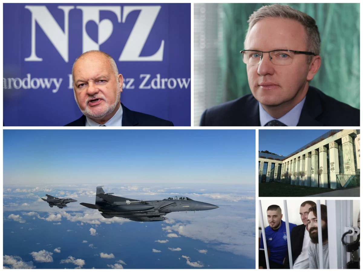 Komisja Europejska przeszła do drugiego etapu postępowania wobec Polski o naruszenie prawa unijnego: chodzi o nowy system dyscyplinarny dla sędziów. Tym samym coraz bliższe jest skierowanie sprawy do Trybunału Sprawiedliwości UE - to jedna z wiadomości, które znalazły się na czołówkach portali informacyjnych w środę. Dziś dowiedzieliśmy się też, że Andrzej Jacyna złożył rezygnację ze stanowiska prezesa Narodowego Funduszu Zdrowia, a Krzysztof Szczerski nie zostanie zastępcą sekretarza generalnego NATO. Specjalnie dla Was przygotowaliśmy zestawienie najważniejszych informacji dnia!