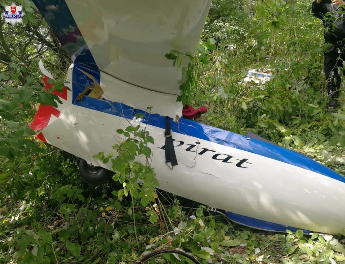 Zderzenie szybowców w pobliżu lotniska Aeroklubu Lubelskiego w Radawcu pod Lublinem. Jedna osoba została ranna. 