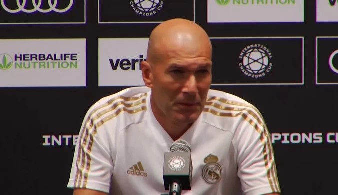 Zinedine Zidane o Hazardzie i przyszłości Garetha Bale'a. Wideo