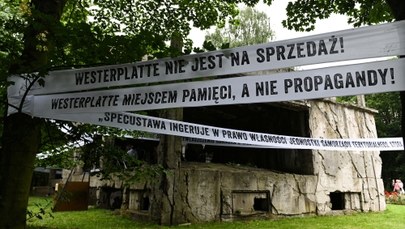 Westerplatte: Zdjęto transparenty krytykujące specustawę