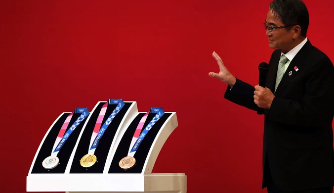 Zaprezentowano medale IO w Tokio. Pierwsze takie w historii. Wideo