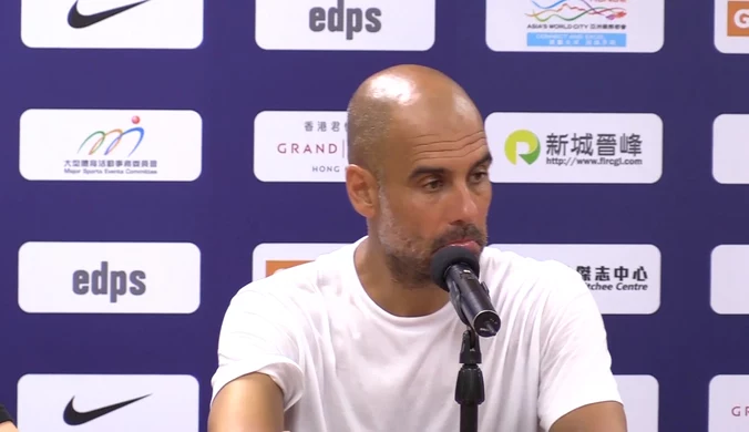 Co dalej z Sane? Guardiola zabrał głos. Wideo