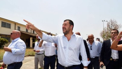 Salvini: Włochy nie będą nigdy dla Macrona obozem dla uchodźców