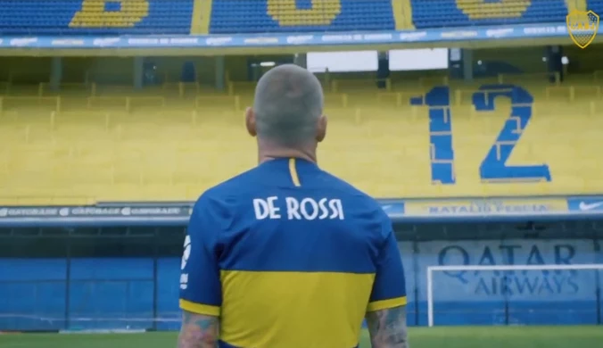 Oficjalnie: Daniele De Rossi piłkarzem Boca Juniors. Wideo