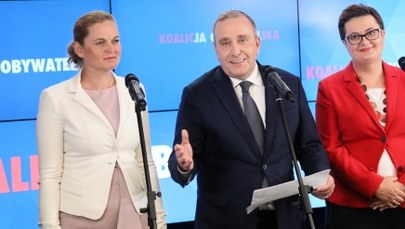 Schetyna ogłosił "jedynki" Koalicji Obywatelskiej na wybory parlamentarne