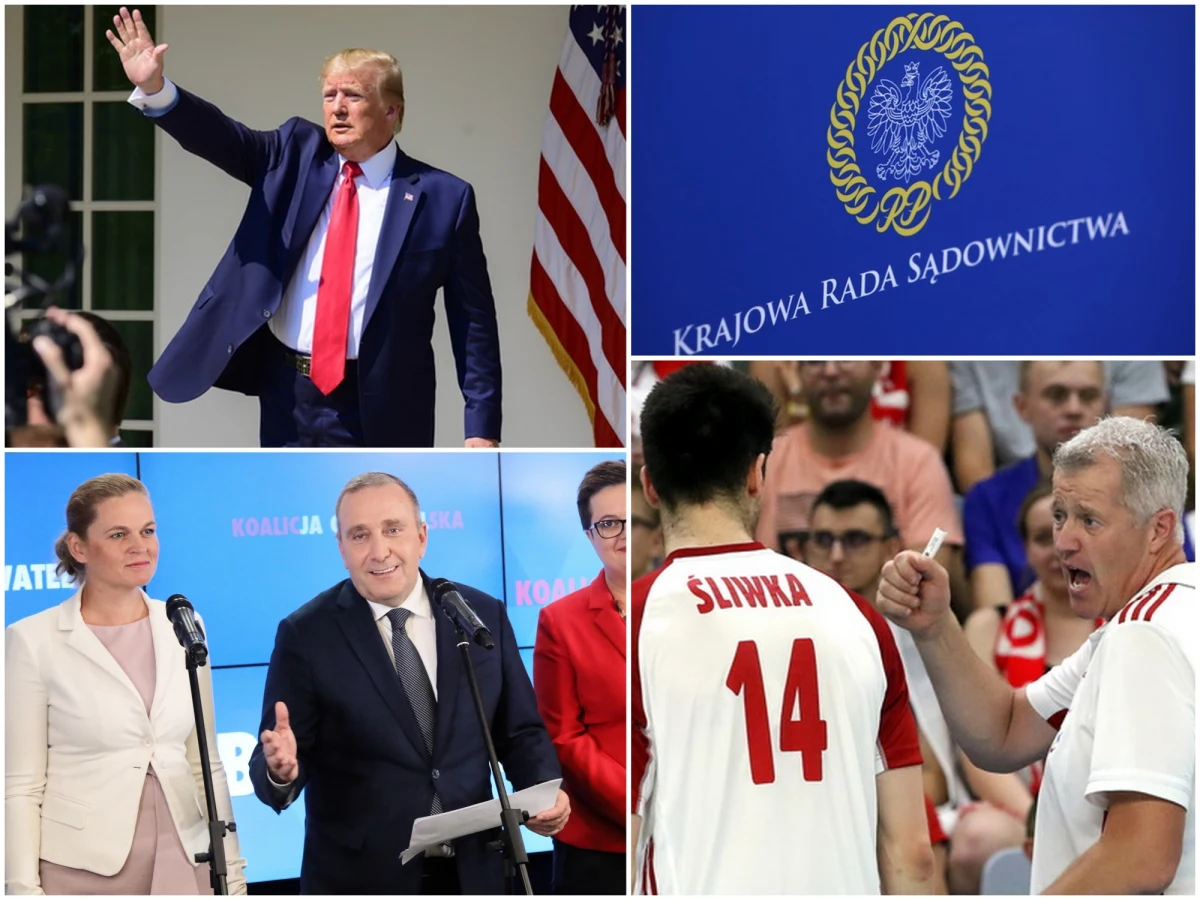 Wtorek przyniósł sporo ważnych informacji. Kancelaria Prezydenta RP oficjalnie potwierdziła, że 31 sierpnia prezydent USA Donald Trump odwiedzi Polskę. Lider Platformy Obywatelskiej Grzegorz Schetyna ogłosił nazwiska polityków, którzy będą "jedynkami" Koalicji Obywatelskiej na wybory parlamentarne. Rodziny najważniejszych polityków będą musiały płacić za bilety lotnicze w sytuacji, gdy będą korzystać z rządowych samolotów. Taką zmianę wprowadza najnowsze zarządzenie ogłoszone przez rząd. Vital Heynen wybrał 14 zawodników na prestiżowy Memoriał im. Huberta Jerzego Wagnera.