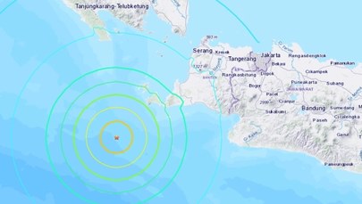 Trzęsienie ziemi na Indonezji. Wydano ostrzeżenie przed tsunami 