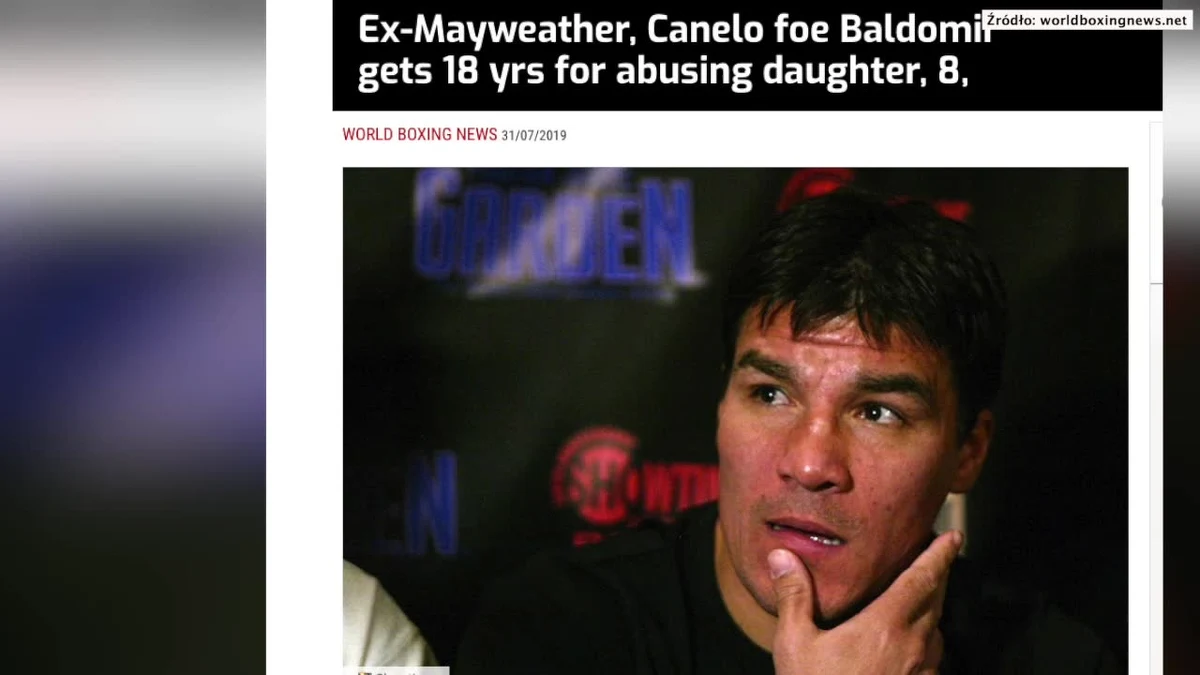 Carlos Baldomir został skazany na 18 lat więzienia za seksualne wykorzystanie córki. Ponadto został oskarżony o znęcanie się nad swoją żoną, która zgłosiła całą sprawę. "To, co zrobił, było wykorzystywaniem seksualnym w najgorszej postaci. Do molestowania dochodziło, gdy jego córka miała osiem lat" - podsumowała sędzia Susana Luna. Były mistrz świata w organizacji WBC w areszcie przebywa od 2016 roku. Od tego momentu pięściarz czekał na decyzję sądu w Buenos Aires. Sąd odrzucił możliwość wyjścia byłego mistrza świata wagi półśredniej za kaucją. Carlos Baldomir w ringu rywalizował w latach 1993-2014.