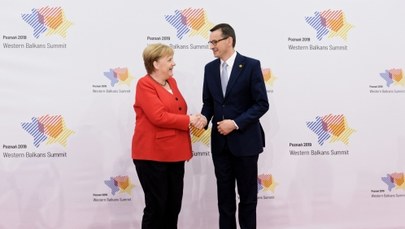 Merkel miała przeprosić Morawieckiego. CIR: Nie ma notatki po tej rozmowie
